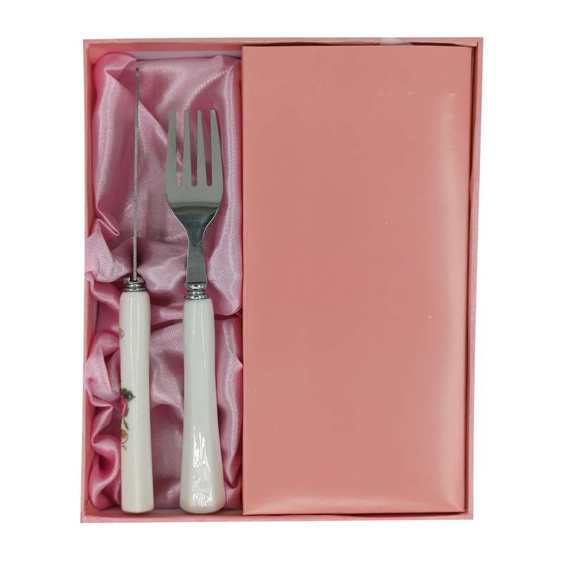 ست کارد و چنگال میوه خوری 12 پارچه ام جی اس کد 34015