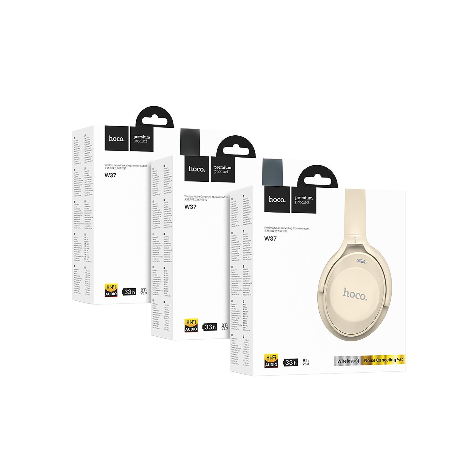 هدفون بلوتوثی هوکو مدل W37 ANC -  - 8