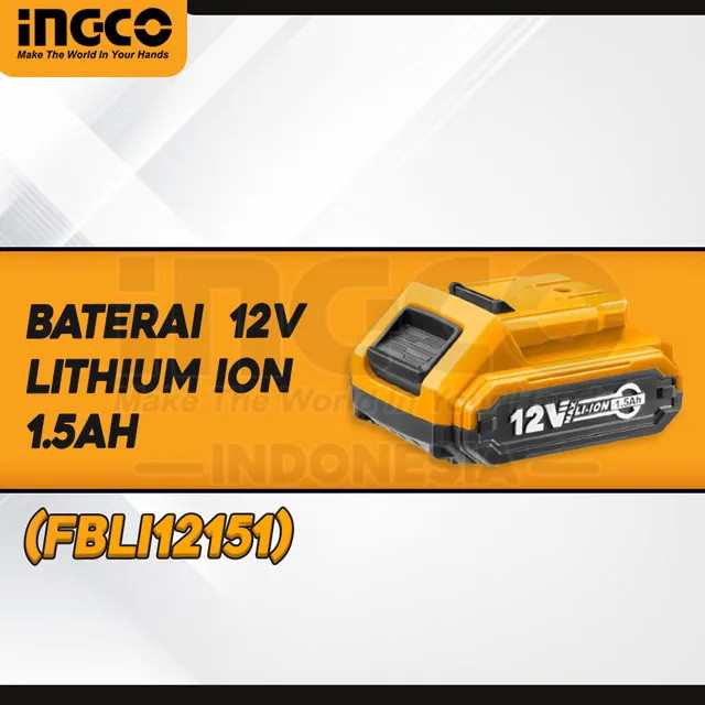باتری شارژی 12 ولت 1.5 آمپر اینکو مدل FBLI12151-12v-1.5Ah