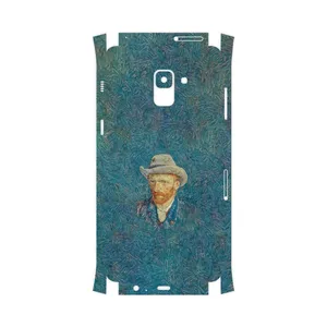 MAHOOT Self portrait with a gray felt hat-FullSkin Cover Sticker for Samsung Galaxy A8 Plus 2018