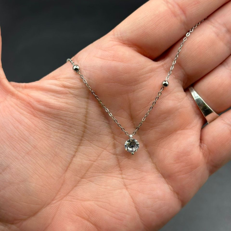 پابند نقره زنانه مدل ZF-SOLO