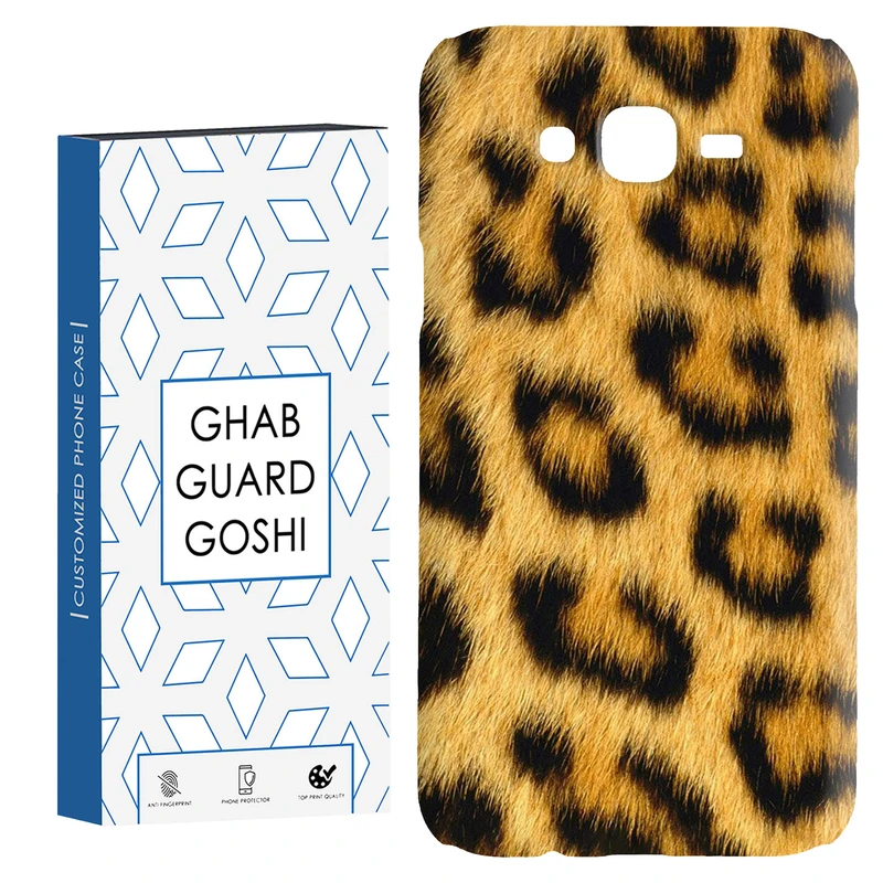 کاور قاب گارد گوشی طرح پلنگی کد Dimo-074 مناسب برای گوشی موبایل سامسونگ Galaxy J7 2015 / J7 core / J700