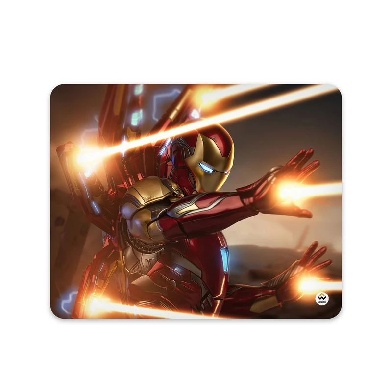 ماوس پد شادیت مدل Iron Man کد757 سایز 24*19 سانتی متر