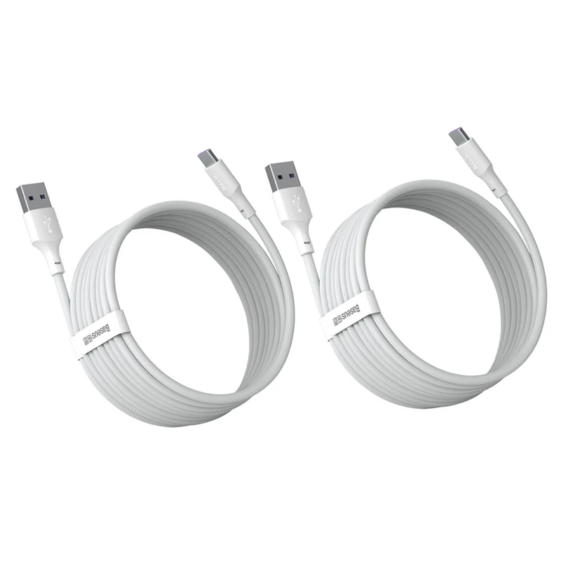 کابل USB به USB-C باسئوس مدل tzcatzj-02 طول 1.5 متر بسته 2 عددی