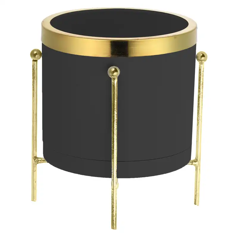 گلدان طرح استوانه مهرنی مدل 15-103 به همراه استند