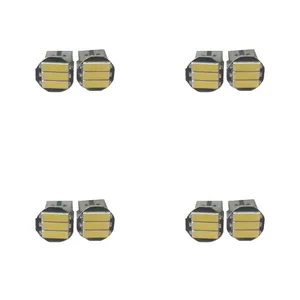 لامپ خودرو مدل SMD T10 مجموعه 8 عددی 