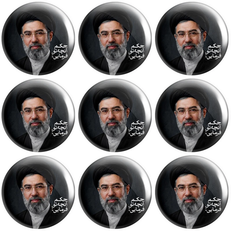 پیکسل طرح امام سید مجتبی خامنه‌ای کد 2 مجموعه 9 عددی