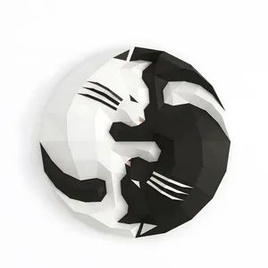 YinYang Cats Papercraft