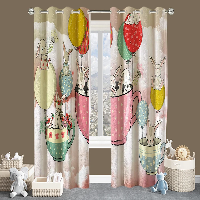 پرده مدل هازان HZD1164 سایز 280×140 سانتی متر