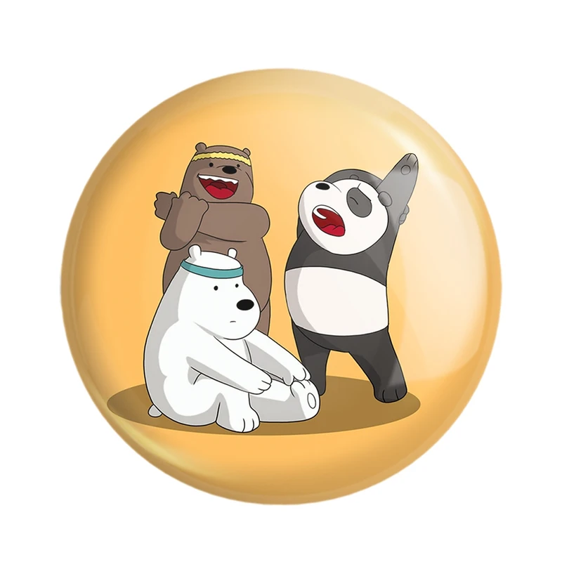 مگنت خندالو مدل انیمیشن سه خرس کله پوک کد 27639