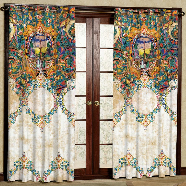 پرده پانچی د 5448 سایز 280x140 سانتی متر