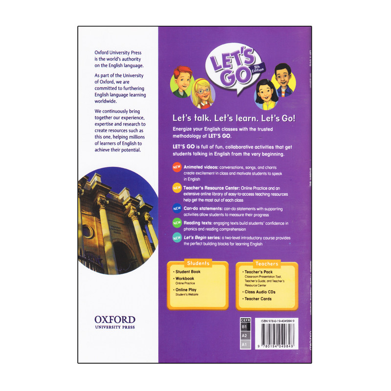 کتاب Lets Go 6 اثر جمعی از نویسندگان انتشارات الوندپویان