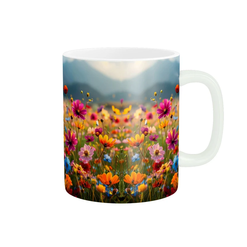 ماگ زیگورات مدل گل کد 3538