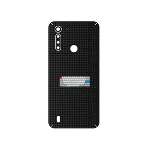 MAHOOT Minimal Keyboard Icon Cover Sticker for Motorola Moto G8 Power Lite