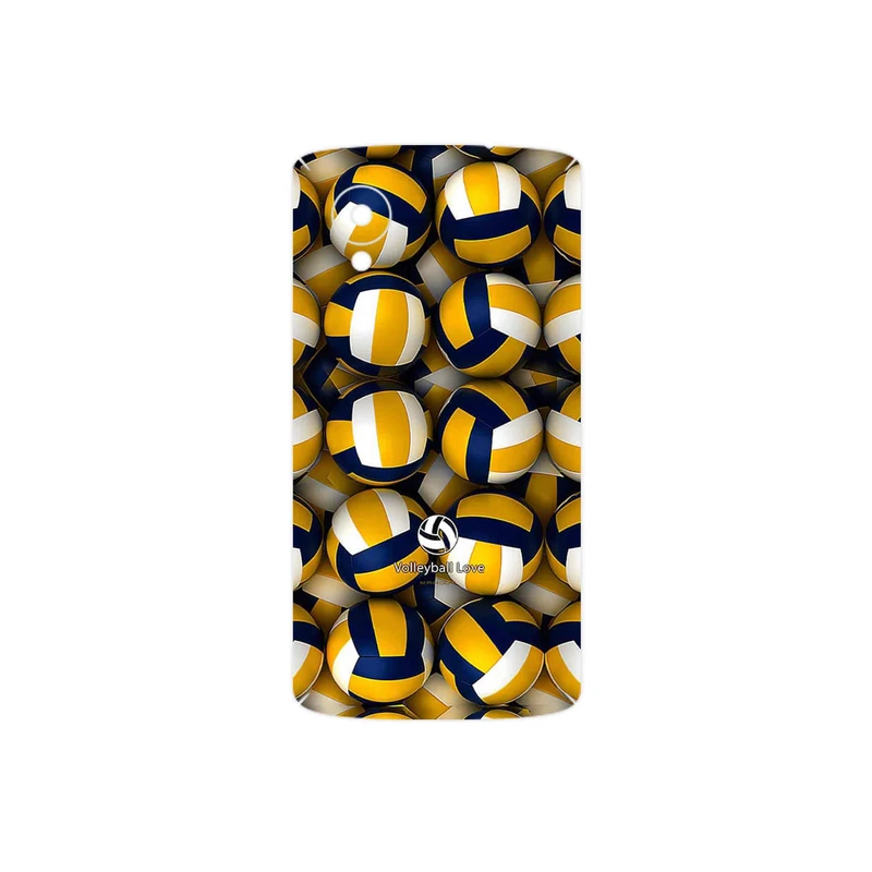 برچسب پوششی ماهوت مدل Volleyball مناسب برای گوشی موبایل گوگل Nexus 5