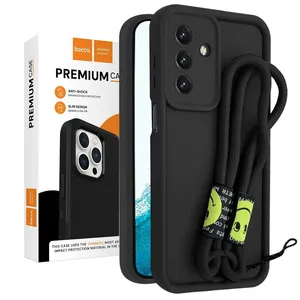 Hoco PufferSIlicon Case For Samsung Galaxy A17 With Strap