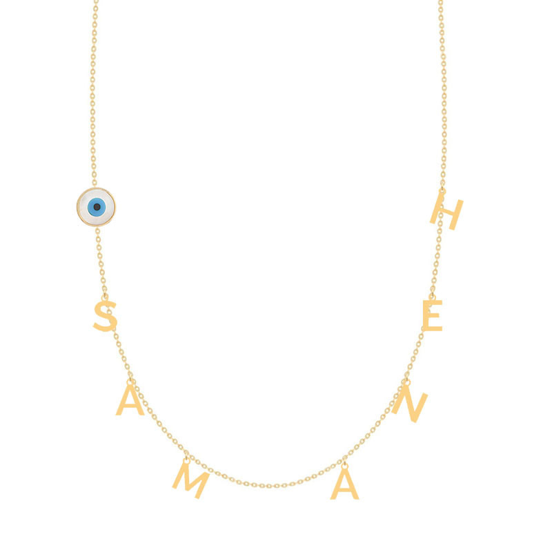 گردنبند طلا 18 عیار زنانه کرابو مدل سمانه Kr73378