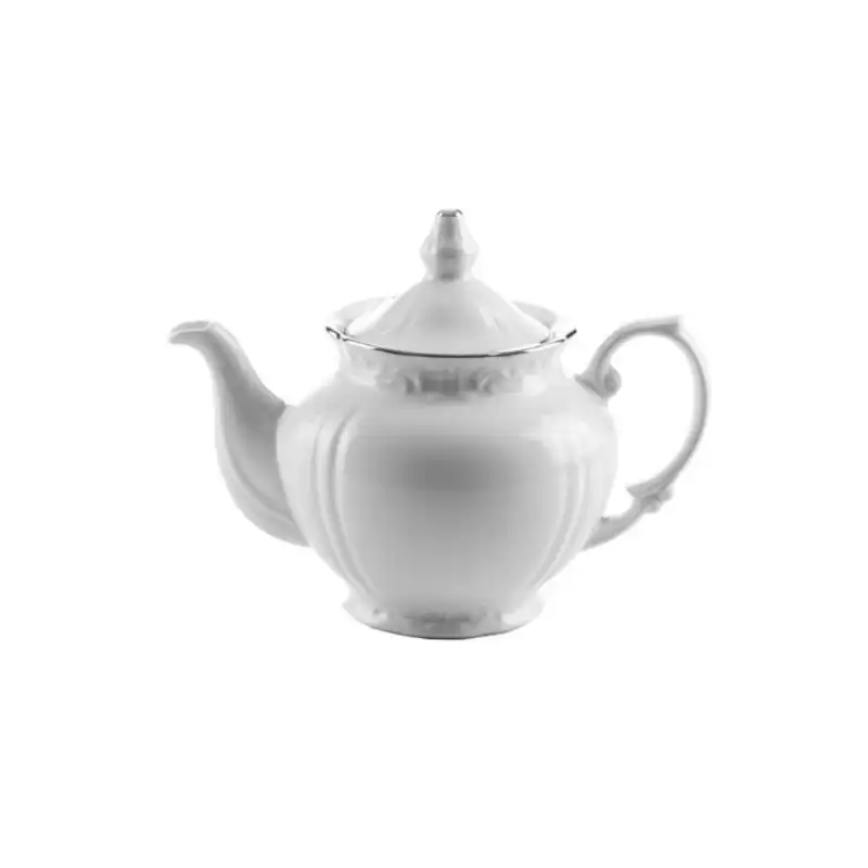 قوری چینی زرین ایران مدل سمن درجه عالي