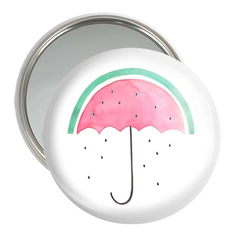 آینه جیبی خندالو مدل هندوانه  کد 5357