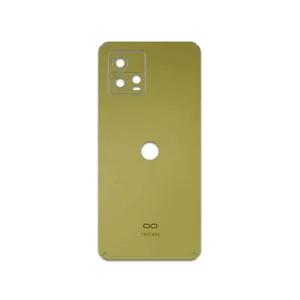 MAHOOT Matte-Gold Cover Sticker for Motorola Moto G72