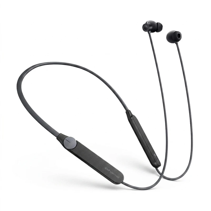 هدفون بلوتوثی گردنی ناتینگ مدل CMF Neckband Pro با نویز کنسلینگ فعال (ANC)،نویز کنسلینگ میکروفون (ENC) درگاه شارژ USB Type-C، دارای نشانگر LED