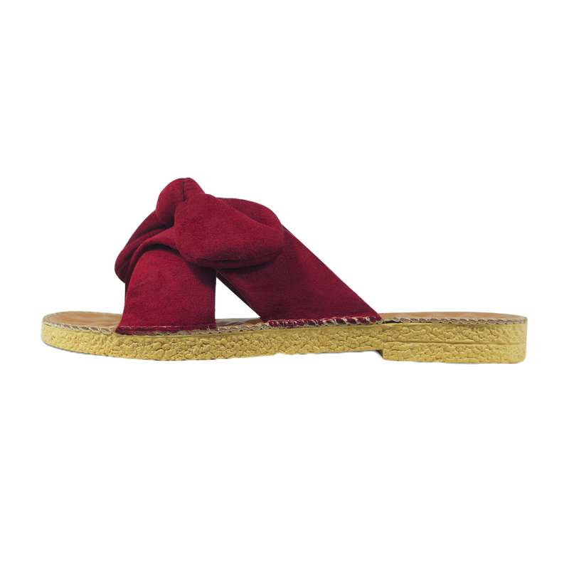 صندل زنانه نیکتا مدل پاپیون کد 205RED