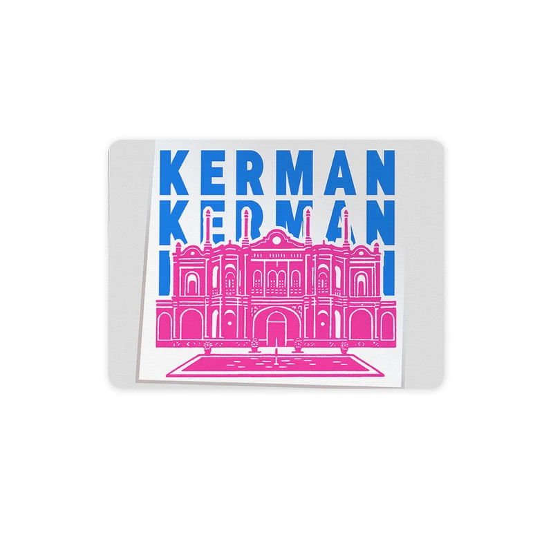 ماوس پد ترمه طراحان ایده مدل نماد باغ فتح آباد کرمان کد map0058 سایز 19*28 سانتی متر