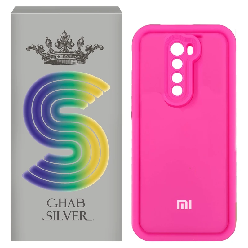 کاور قاب سیلور مدل سالیدکالر مناسب برای گوشی موبایل شیائومی Redmi Note 8 Pro