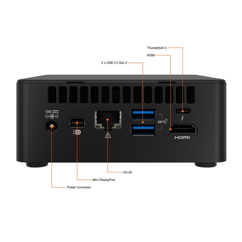 کامپیوتر کوچک اینتل مدل NUC11PAHi70Z-16-2-128