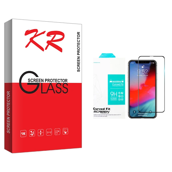محافظ صفحه نمایش سرامیکی مات کی آر مدل +HD مناسب برای گوشی موبایل اپل Iphone Xs/ 11pro