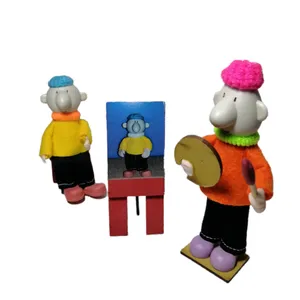 مجسمه مدل پت و مت نقاش کد 1002