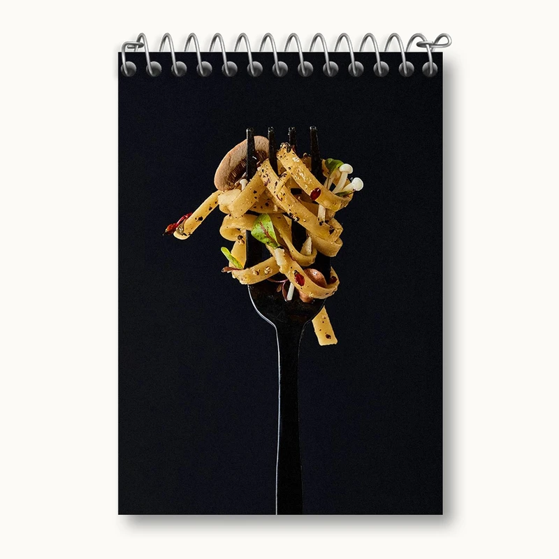 دفتر یادداشت 50 برگ خندالو مدل پاستا Pasta کد 31075