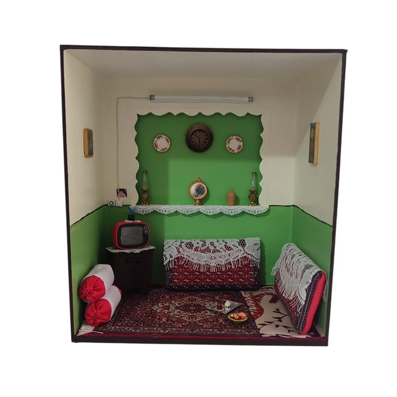 دیوارکوب مدل خانه نوستالژی 