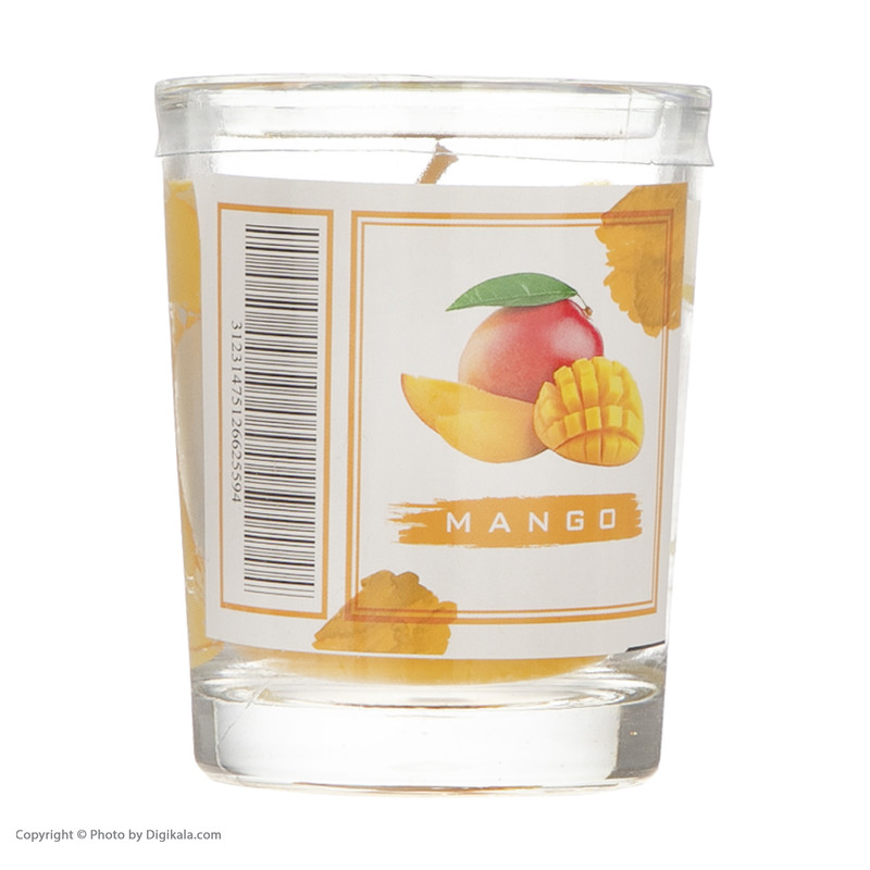 شمع لیوانی نوبل مدل Mango