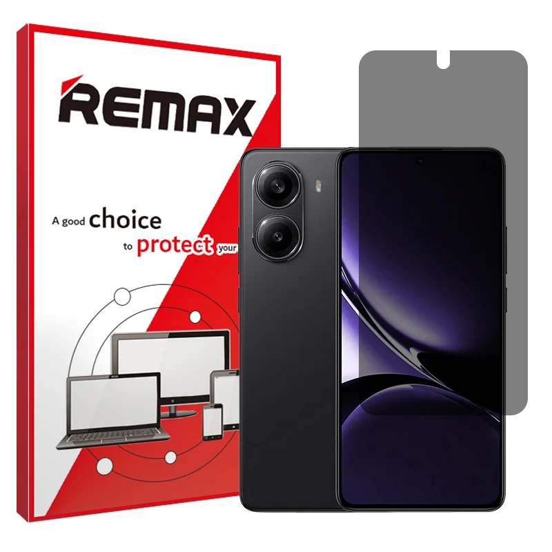 محافظ صفحه نمایش حریم شخصی ریمکس مدل هیدروژلی مناسب برای گوشی موبایل شیائومی Redmi Turbo 4