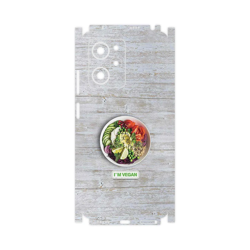 برچسب پوششی ماهوت مدل Im_vegan-FullSkin مناسب برای گوشی موبایل شیائومی Poco X5 Pro