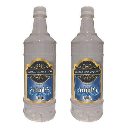 عرق کاسنی ممتاز سعادت - 1 لیتر بسته 2 عددی