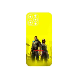 MAHOOT Cyberpunk Game Series Cover Sticker for Apple iPhone 12 Pro Max