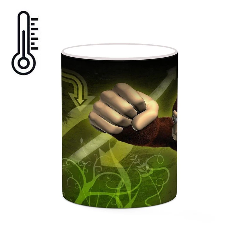 ماگ حرارتی کاکتی مدل بازی Donkey Kong کد mgh28206