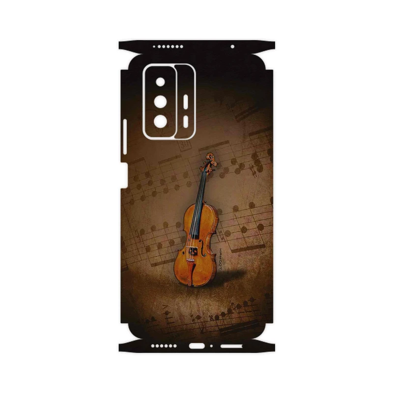برچسب پوششی ماهوت مدل Violin_Instrument-FullSkin مناسب برای گوشی موبایل شیائومی 11T 5G