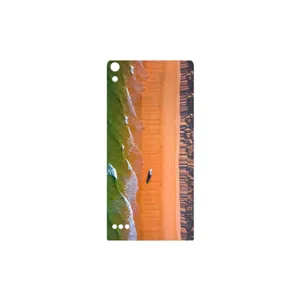 MAHOOT Beach and Green Sea Cover Sticker for Huawei Ascend P6