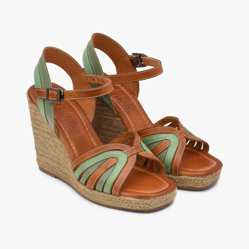 صندل زنانه چرم تهران مدل E79S