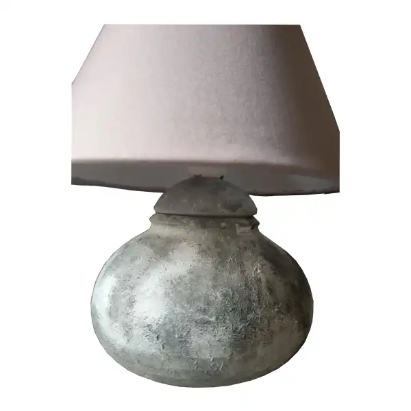 آباژور سفالی مدل پتینه  دست ساز کد 036