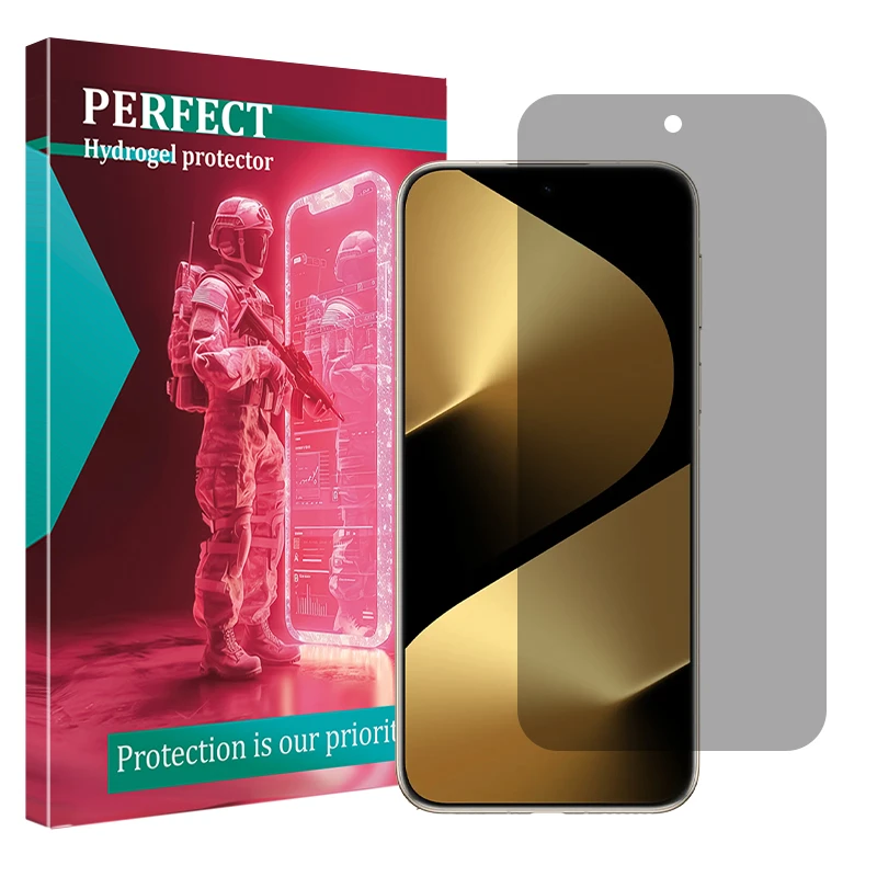 محافظ صفحه نمایش حریم شخصی پرفکت مدل Tough مناسب برای گوشی موبایل هوآوی Pura 80 Ultra