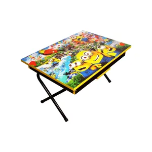 میز تحریر کودک میزیمو  طرح مینیون ها مدل تاشو کد 3531