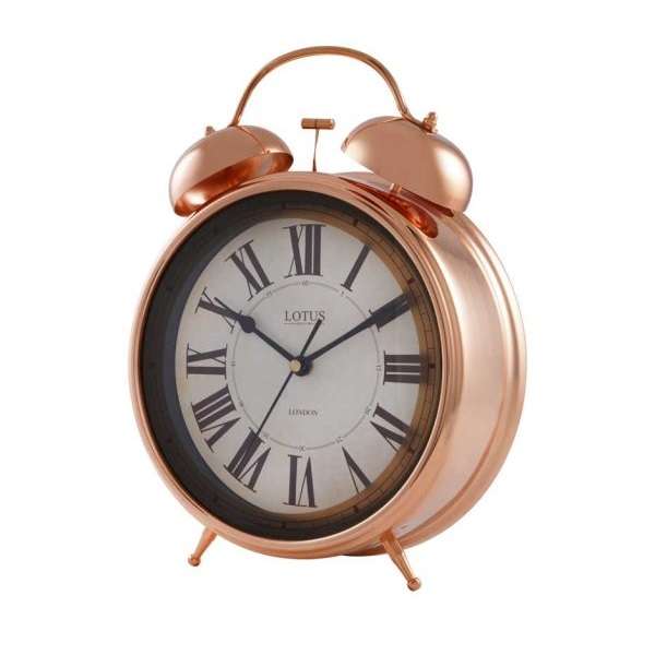 ساعت رومیزی لوتوس مدل B-700-BELMONT-ROSEGOLD