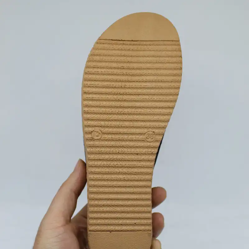 صندل زنانه نیکتا مدل 530-18 دوبنده کد 1505-BK