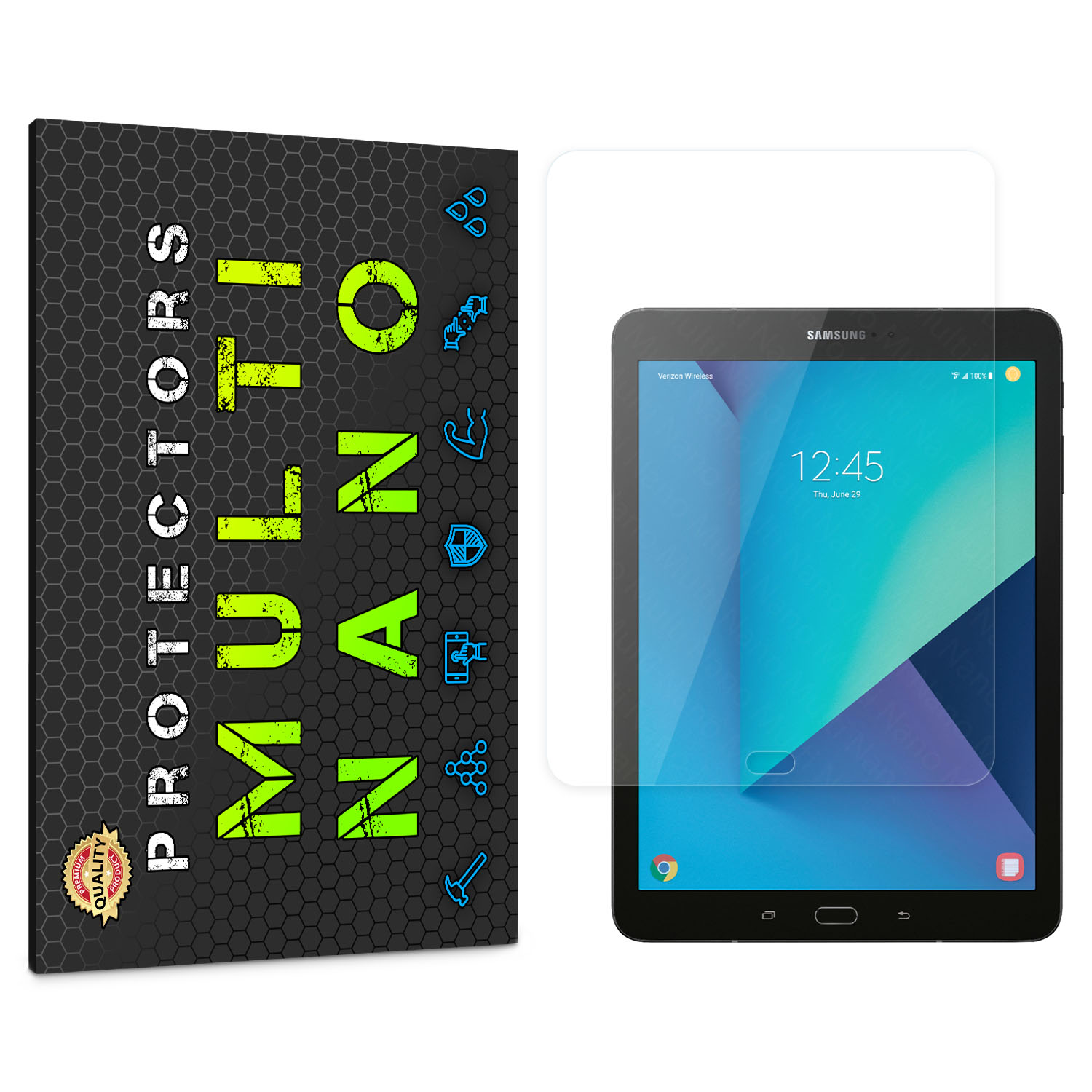 محافظ صفحه نمایش مولتی نانو مدل X-S1N مناسب برای تبلت سامسونگ Galaxy Tab S3 9.7 / T820 / T825