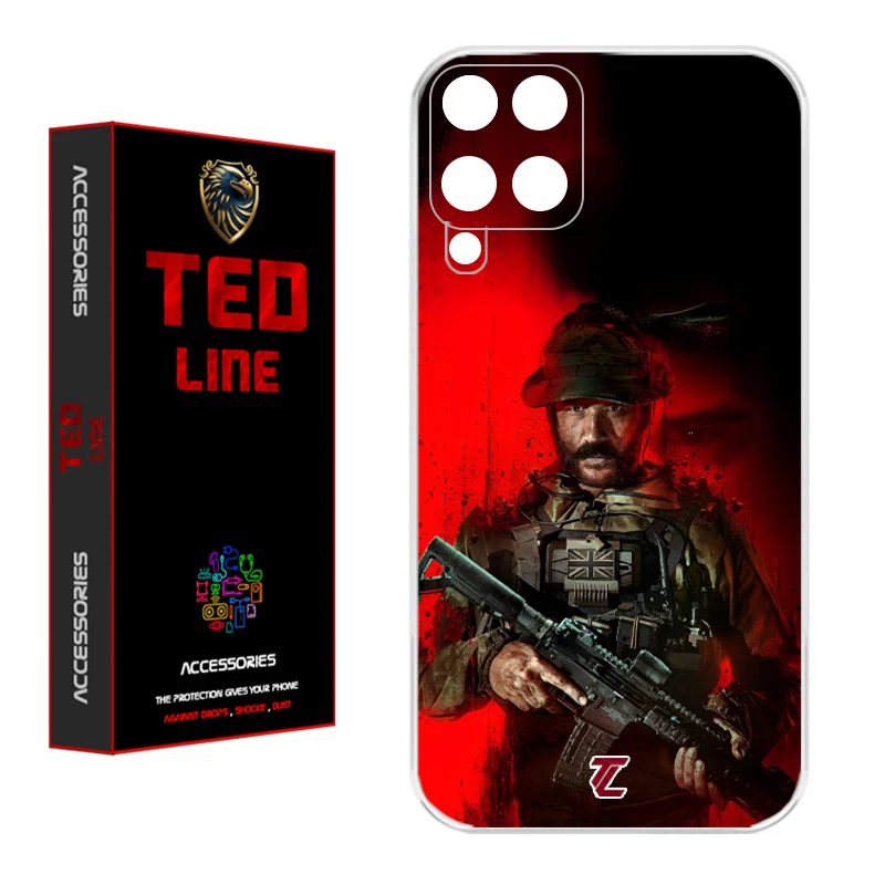 کاور تدلاین طرح کاپیتان پرایس کد 1200 مناسب برای گوشی موبایل سامسونگ Galaxy A12 / M12 / F12