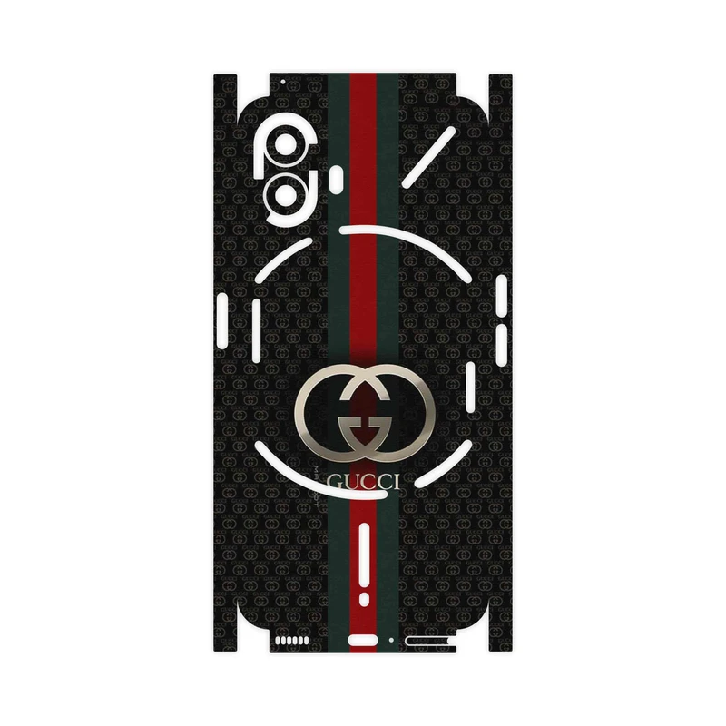 برچسب پوششی ماهوت مدل GUCCI_Logo-FullSkin مناسب برای گوشی موبایل ناتینگ Phone 2